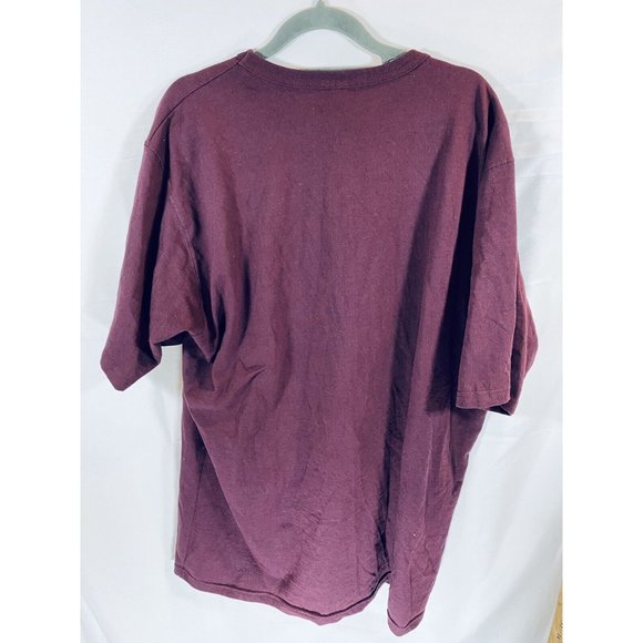 Vintage Champion Adult XL Purple Big Logo Pullover Short Sleeve Tee Mens.‎ - Picture 6 of 7